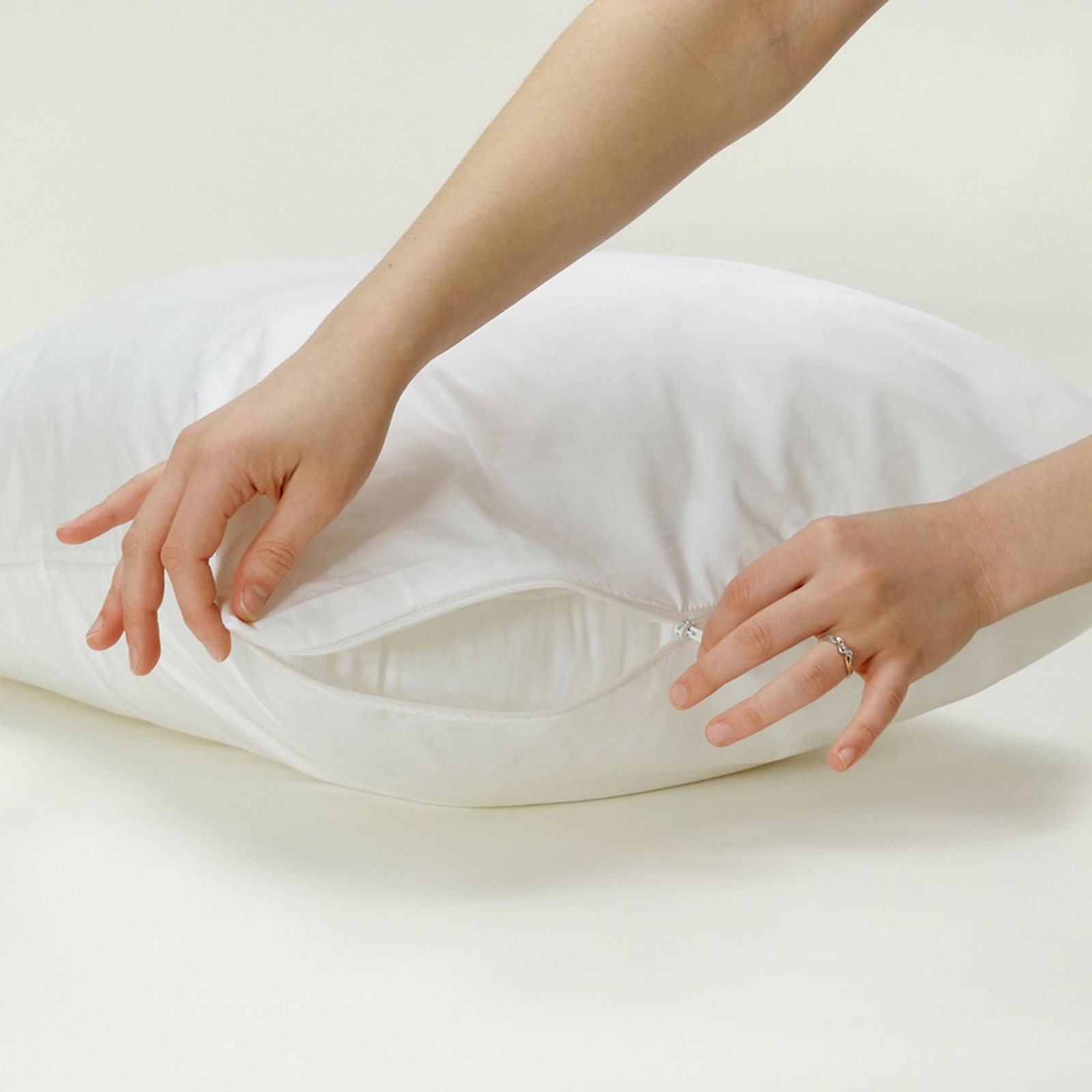 Anti-Allergy Zipped 9% Cotton Protector Mattress,Duvet,Pillow All Sizes Anti-Allergy Zipped 9% Cotton Protector Mattress,Duvet,Pillow All Sizes