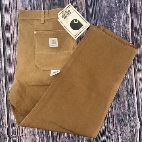 Carhartt B01 30×30 Carhartt B01 30x30 BRN Washed Duck Work Pants Heavily