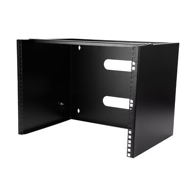 StarTech.com 8U Wall Mount Patch Panel Bracket - 13.75 inch Deep - 19'' Patch ...