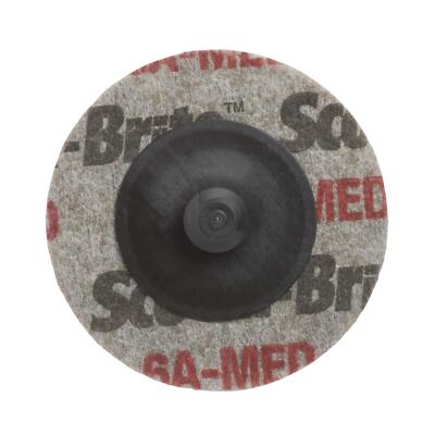 Scotch-Brite Roloc EXL Unitized Wheel, XL-US, 6A Medium, TS, 1-1/2 in,20/Carton