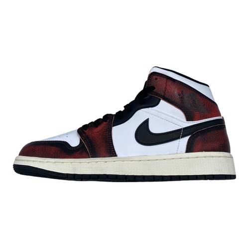 Nike Air Jordan 1 Mid SE Wear-Away Chicago Red Shoes DV9565 Nike Air Jordan 1 Mid SE Wear-Away Chicago Red Shoes DV9565