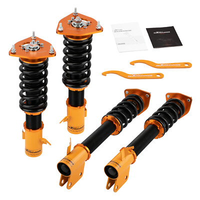 Coilover Suspension Coil Shock Kit For Subaru Impreza WRX STI GDB/GDA 2002-2007