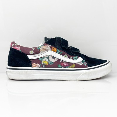 Vans Girls Off the Wall 508731 Черная повседневная обувь Кроссовки, размер 7