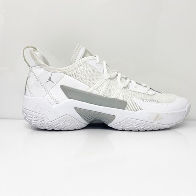 

Белые баскетбольные кроссовки Nike Boys Air Jordan One Take 2 CZ0840-102, размер 7 лет, Белый, Air Jordan One Take 2