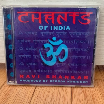 CD - Chants Of India - Ravi Shankar - produced by George Harrison
