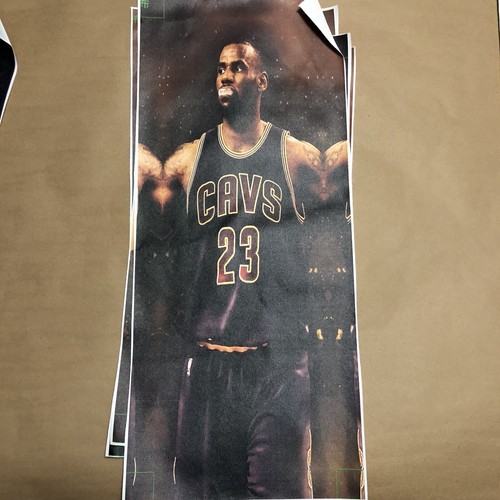US SELLER Michael Jordan And Lebron James basketball  poster home decor wall art
