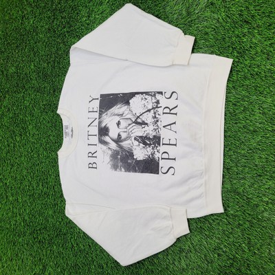 Britney-Spears Sweatshirt Womens Large 24x24 Pop Icon Boxy