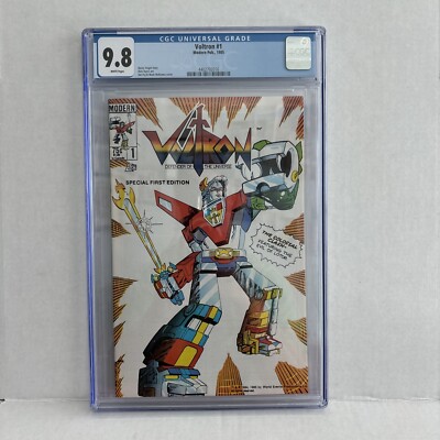 Voltron (1985) # 1 (CGC 9.8 WP) 1st App