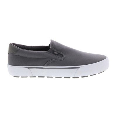 Lugz Delta MDELTC-011 Мужские серые холщовые кроссовки Slip On Lifestyle 13