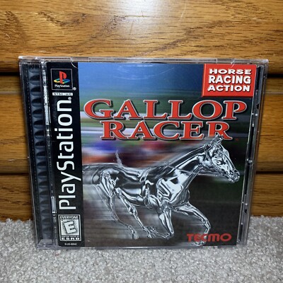 Gallop Racer (Sony Playstation 1 ps1) Complete