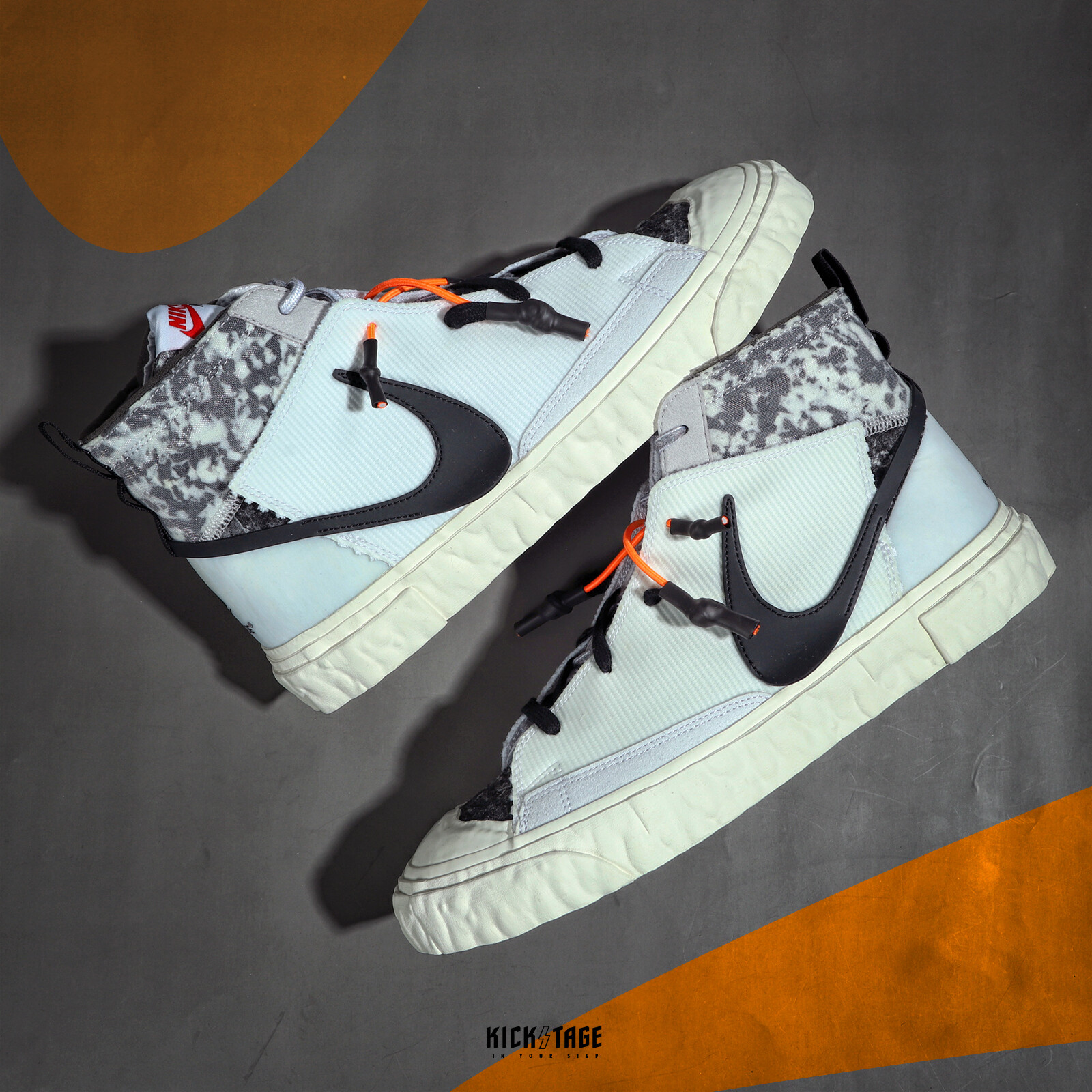 READYMADE x Nike Blazer Mid White Black Pure Platinum