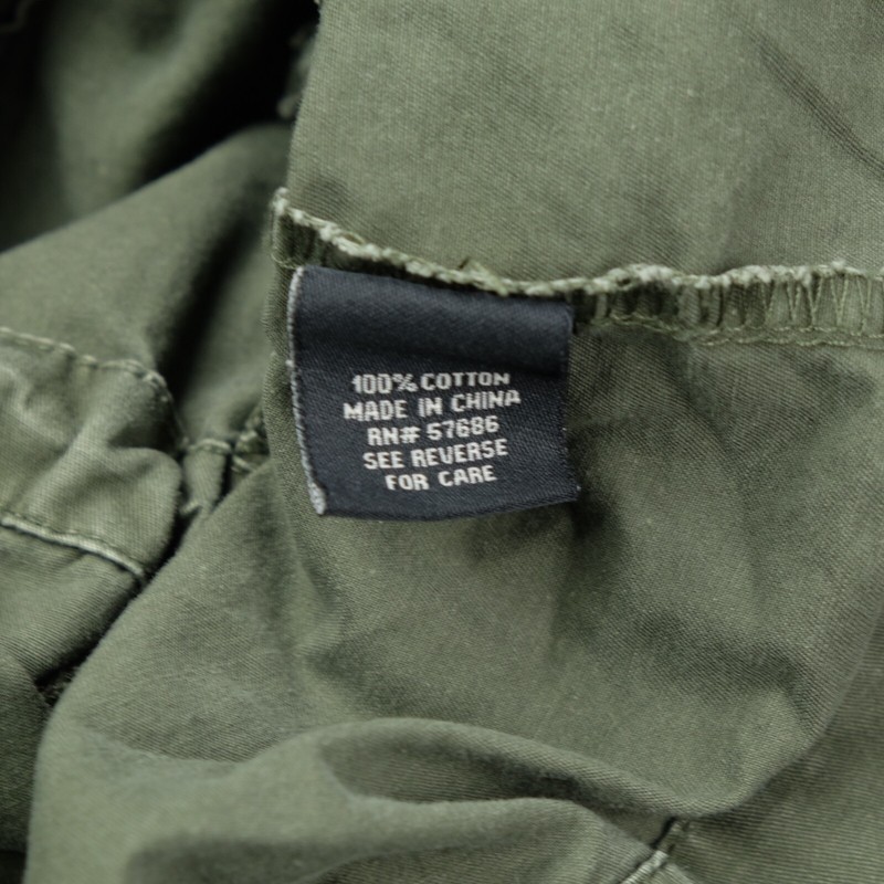 New Look Womens Hooded Army Jacket Small Green