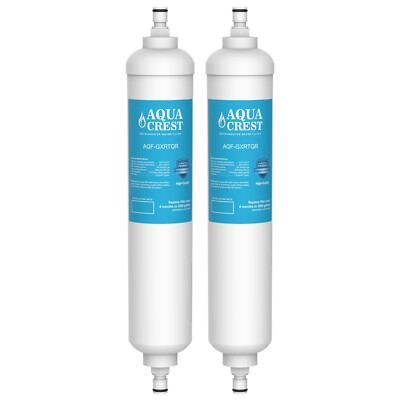 AQUA CREST GXRTQR Inline Water Filter, NSF Certified, Replacement for GE  GXRTQR