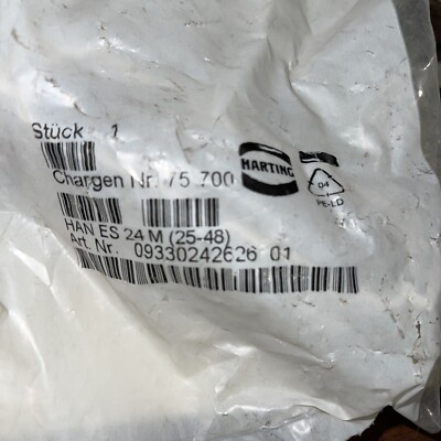 Harting 09330242626 01 HAN ES F 25-48 Connector