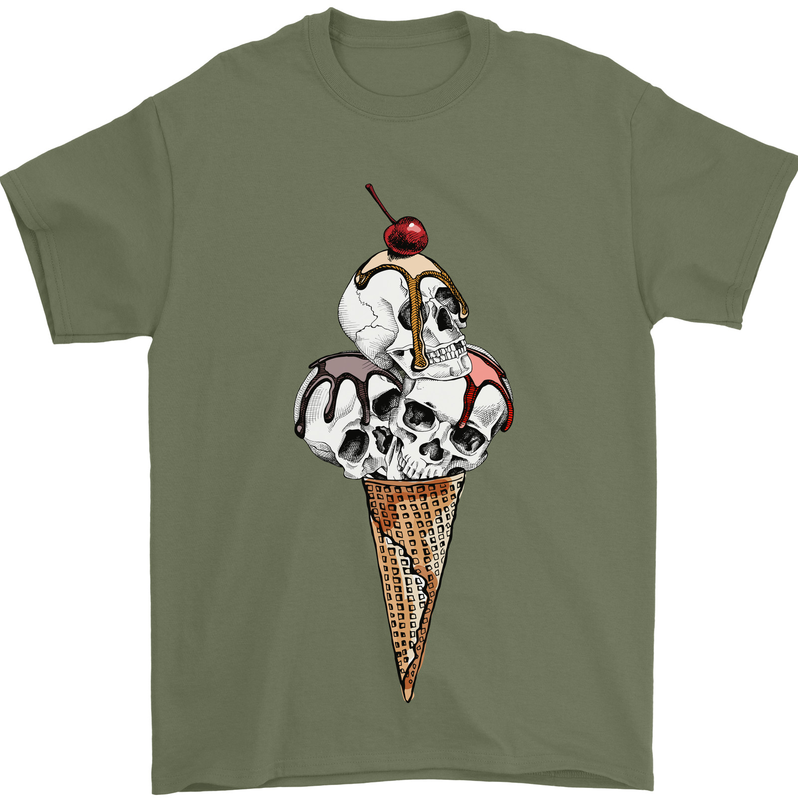 ICECREAM CONES TIGER OPEN SHIRT ＆PANTS Ice Cream shirt mens small streetwear graphic tiger logo