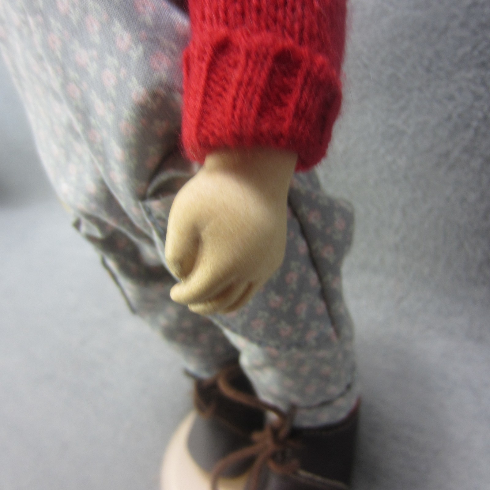 Gotz Admired Children Wood Carved Doll Artist Almut Augustin 10"