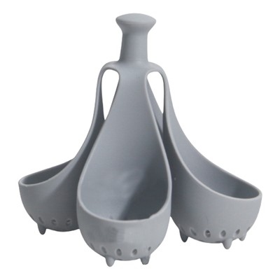 Silicone Egg Cooker Cups Dishwasher Safe Kitchen Egg Storage Rack