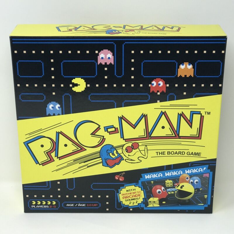 Pac-Man Board Game 2019 80’s Retro Arcade - Inky Blinky Horrified Villainous NEW