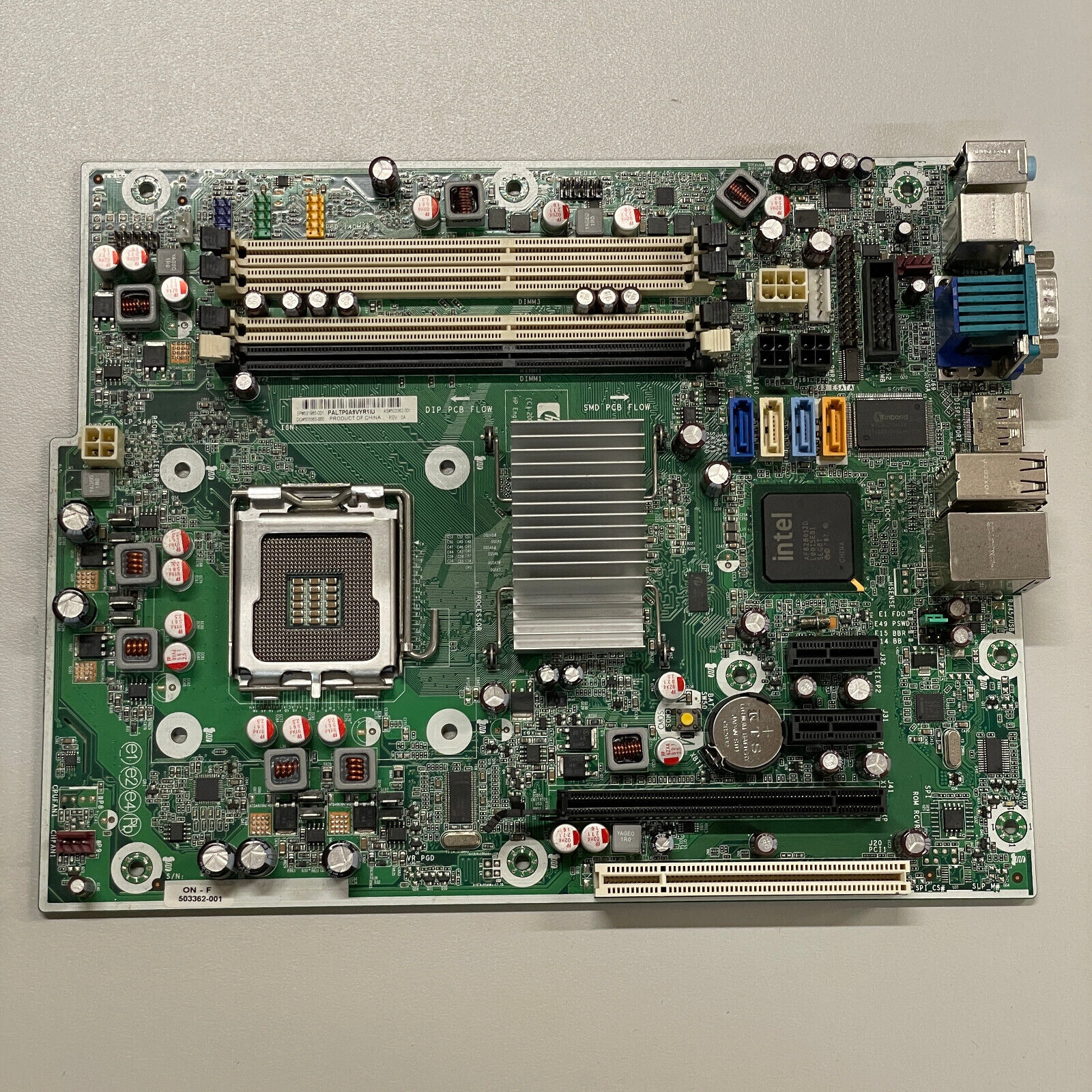 Genuine HP Compaq Pro 6000 Series Motherboard LGA 775 CPU Genuine HP Compaq Pro 6000 Series Motherboard LGA 775 CPU