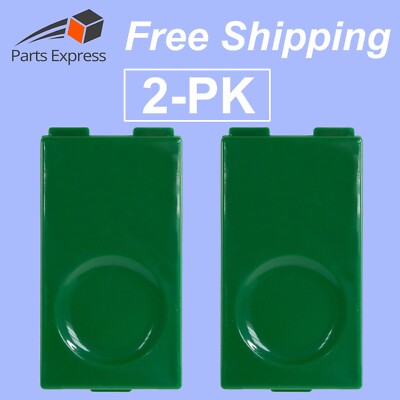 [2-PK] GREEN BUTTON for AJAX Press Machines, AJAX# JA-28487, #J1033448