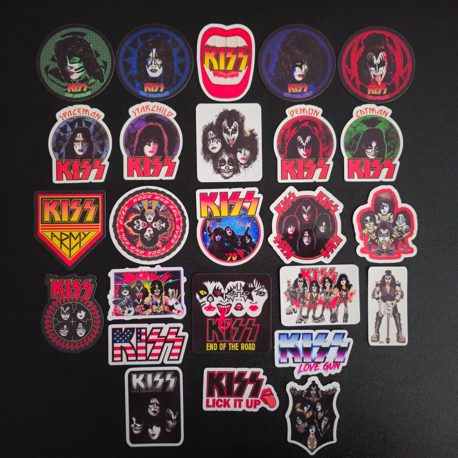 KISS Ace Frehley 直筆サイン パンフレット 半券 ステッカー KISS Ace Frehley 直筆サイン パンフレット 半券 ステッカー
