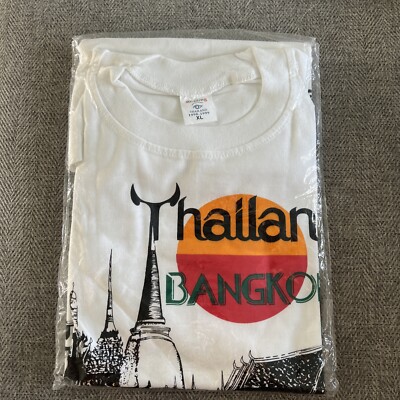 Vintage 90's Thailand  XL Short Sleeve T-Shirt Tuk Tuk