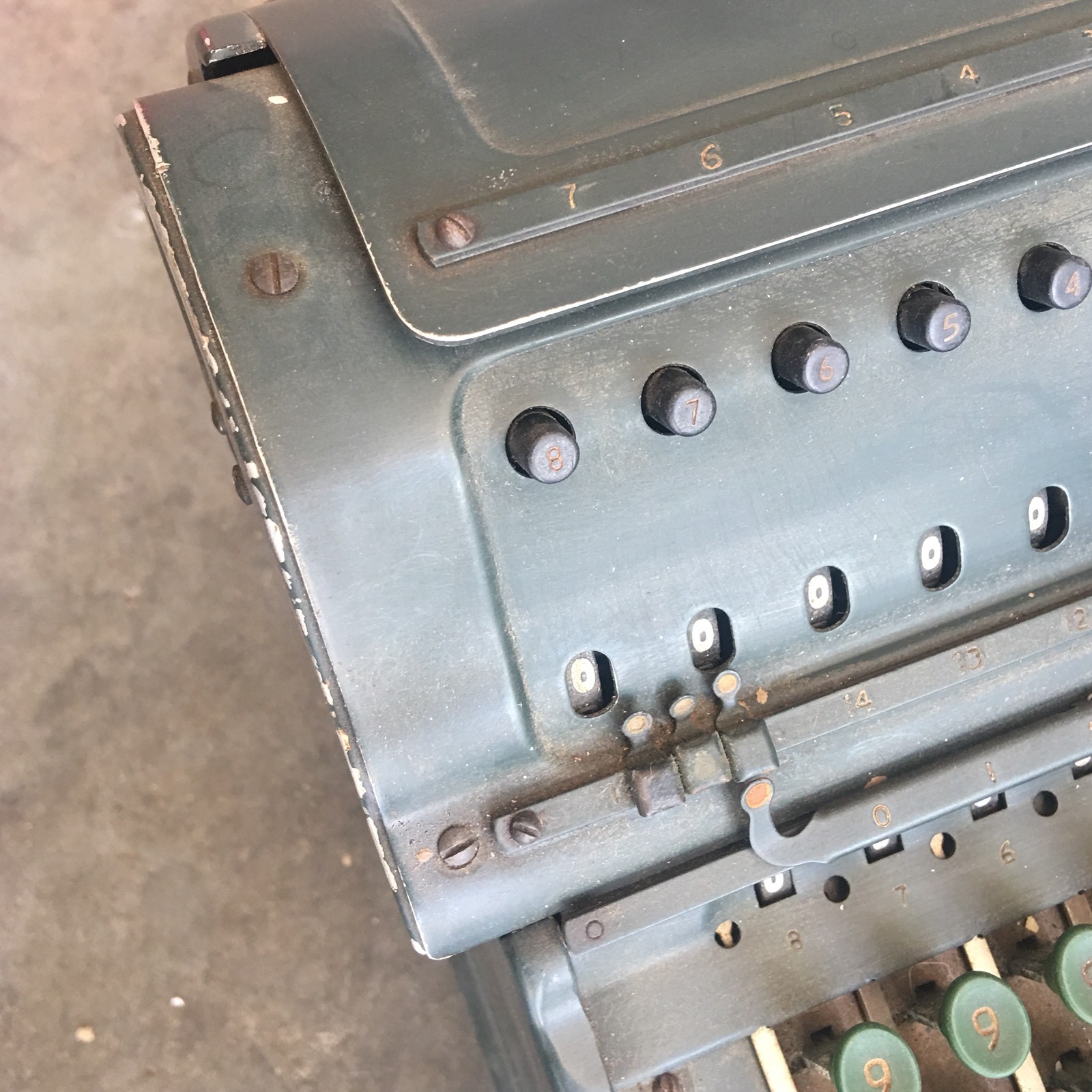 Vintage Marchant Calculating Machine Calculator 1920s-1940's Mechanical Adding