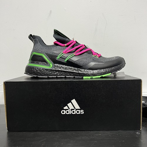 

Adidas UltraBOOST 20 Lab Мужские кроссовки размера 9,5 Кроссовки для бега Серые кроссовки # 362, Черный, adidas UltraBoost 20