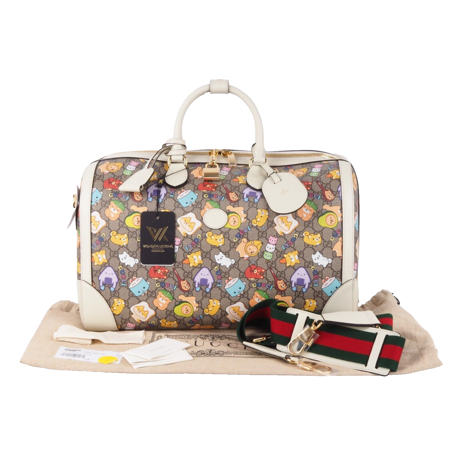 GUCCI x Pikarar Kawaii Duffle 45 ULTRA RARE Weekender Limited