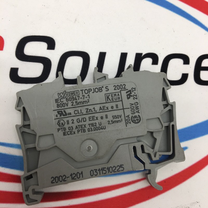 WAGO 2002-1201 800V TERMINAL BLOCK 2.5MM 13962302952 | eBay