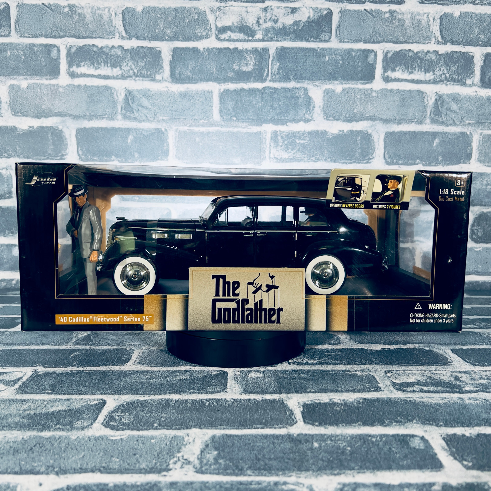 ゴットファーザー　キャデラック　1/18 The Godfather 1940 Cadillac Fleetwood Series 75 Car Jada