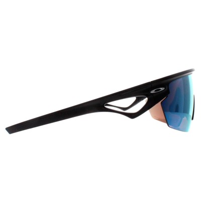 Pre-owned Oakley Sunglasses Sphaera Oo9403-05 Matte Black Prizm Deep Water Polarized In Blue