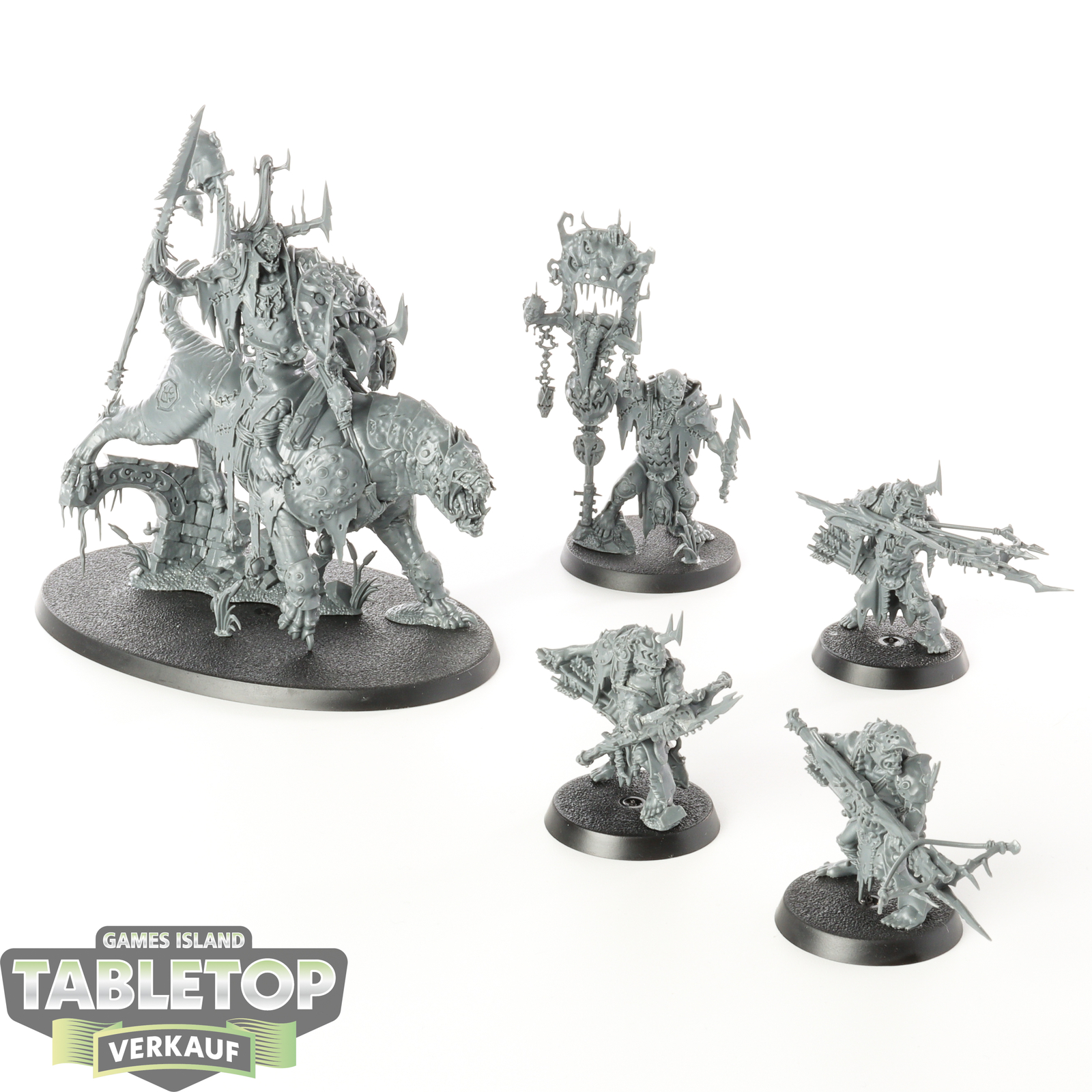 Orruk Warclans - Kruleboyz Boss-Krew - unbemalt