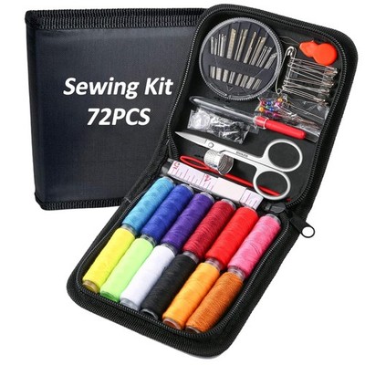 Kit da cucito portatile RFWIN 72 pezzi kit da cucito da viaggio con borsa i