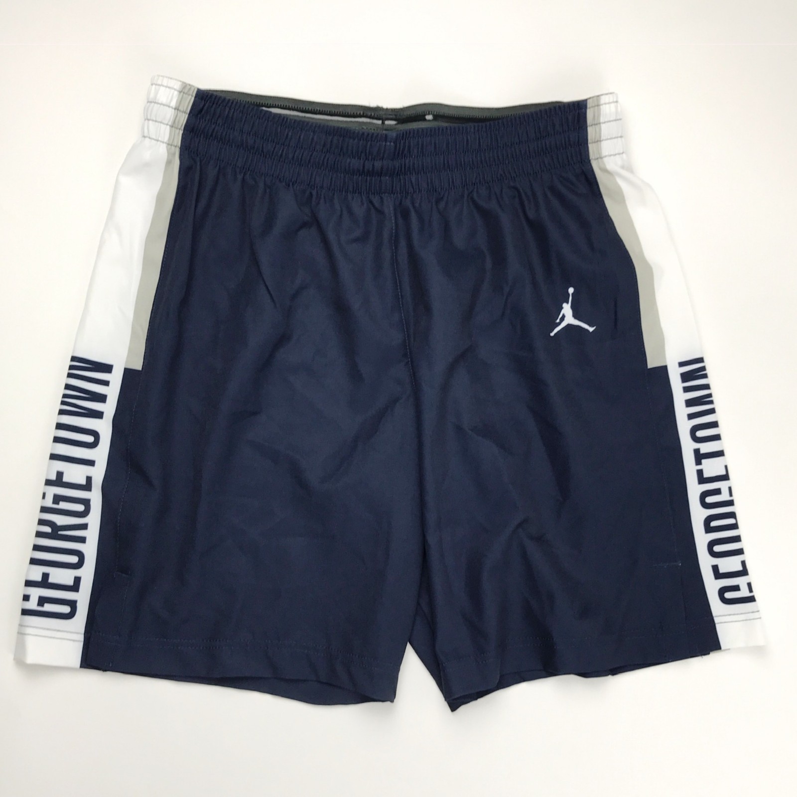 Nike Jordan Georgetown Hoyas Women's Basketball Short Medium Navy ...