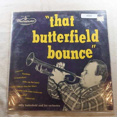 Billy Butterfield And His Orchestra That Butterfield Bounce   Record Album Vinyl