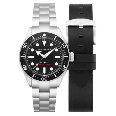 Pre-owned Spinnaker Spence 300 Stainless Steel 40mm Japanese Automatic Wristwatch