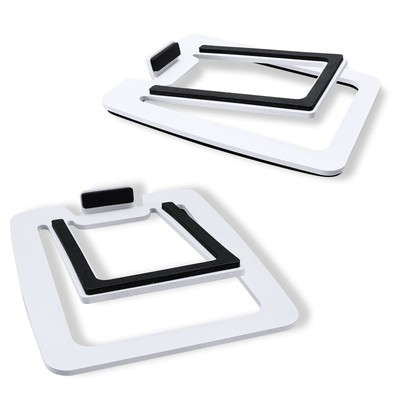 Sanyun SW601 Metal Desktop Speakers Stands for Compact 2''-3'' Speakers, Tilt...