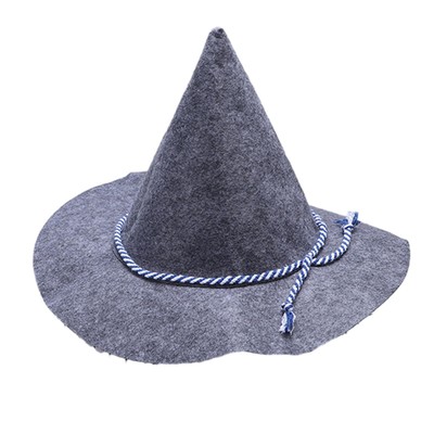 Women Witch Hat Halloween Party Cosplay Black Wide Brim Modern Wizards Hat