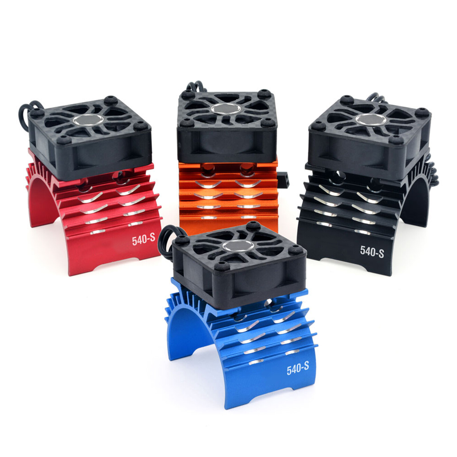 RC Motor Fan Cooling Heatsink for 540 550 3650 3660 Brushless Motor 8.4V New