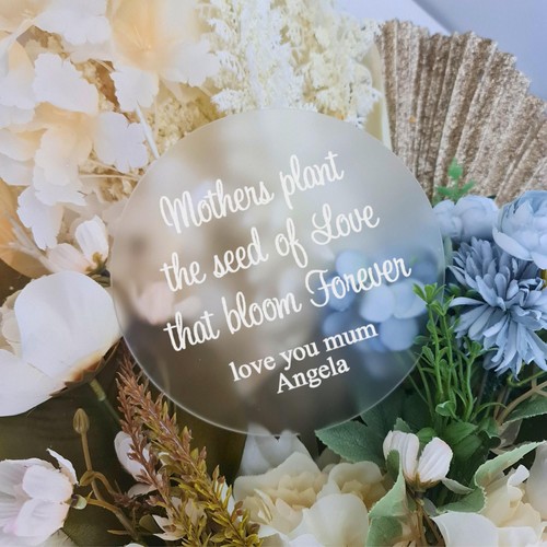 Engraved Personalised Pot Planters - Mothers Day