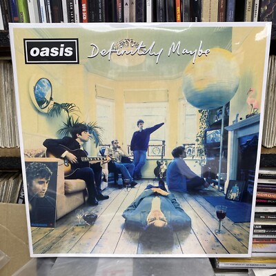 OASIS - Definitely Maybe - NEW SEALED DOUBLE VINYL LP. CLASSIC DEBUT ALBUM