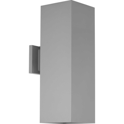 Progress Lighting P5644-LED Square 18'' Tall 2 Light LED Outdoor - Grey