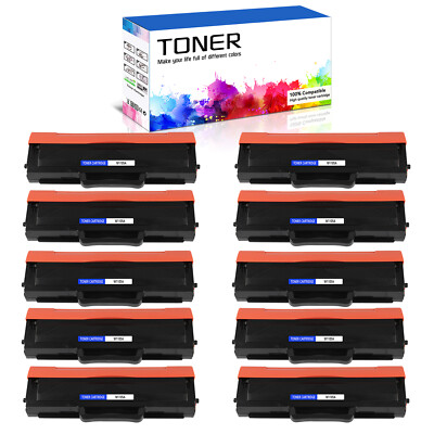 10PK Black W1105A 105A Toner For HP LaserJet 107a 107r 107w 135a 135w 137fnw MFP