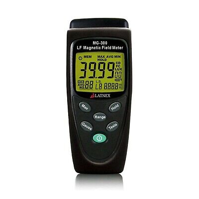 MG-300 ELF Gauss and EMF Meter and Detector for Measuring EMF Radiation