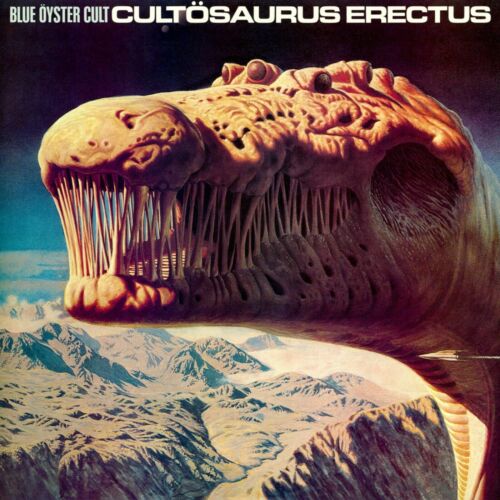 BLUE OYSTER CULT Cultosaurus Erectus BANNER HUGE 4X4 Ft Fabric Poster Tapestry 
