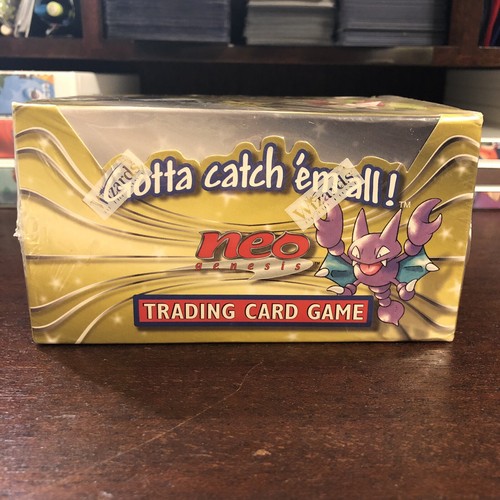 Pokemon Neo Genesis Factory Sealed Booster Box 36 Packs Wizards Of The Coast