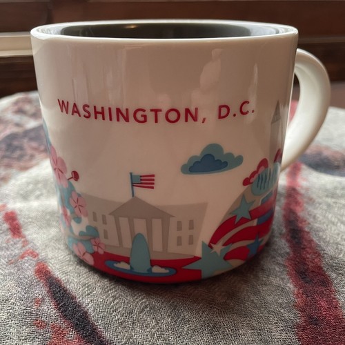 Washington DC You Are Here Coffee Mug Starbucks Destination