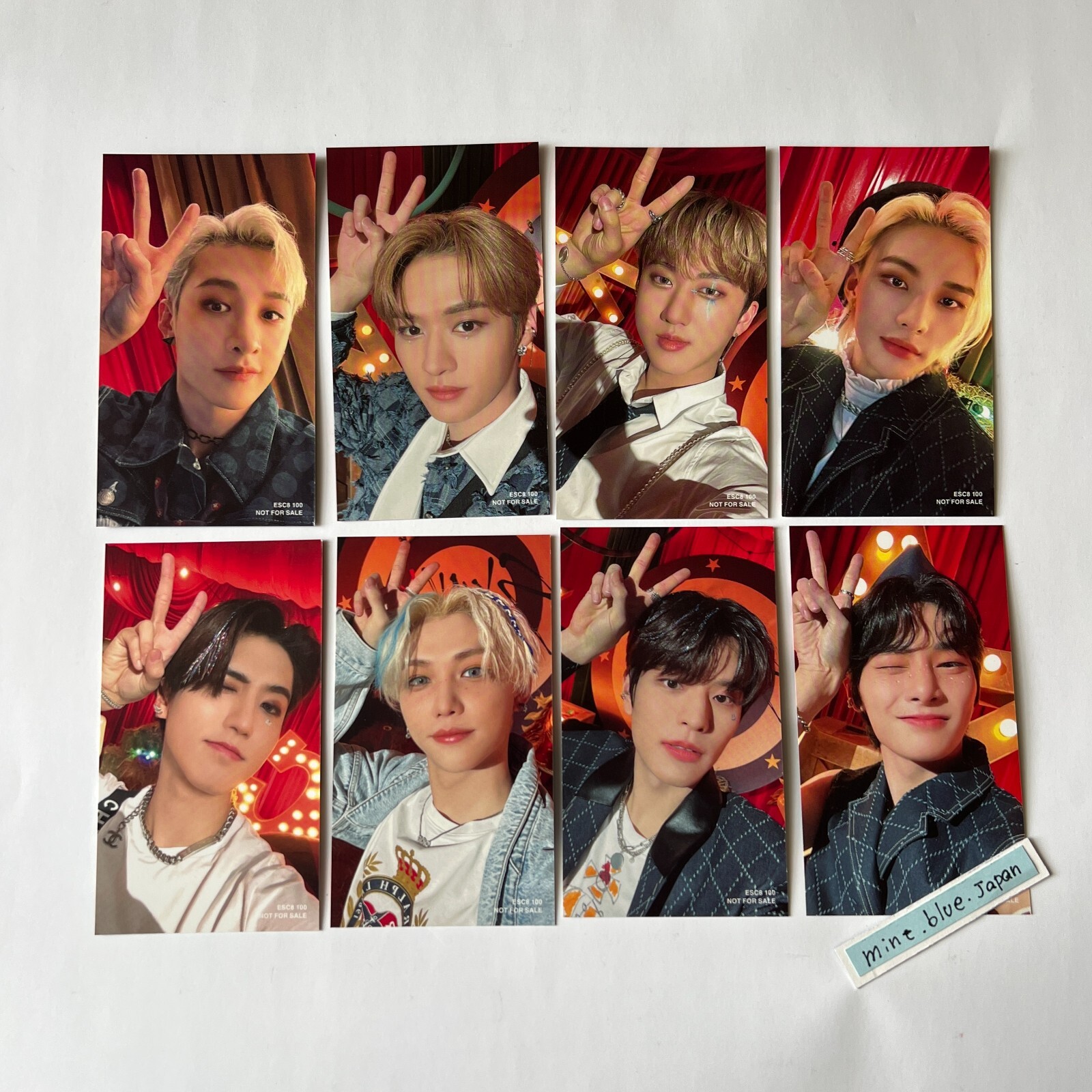 Stray Kids CIRCUS Japan FC Stay Official Double printing Stray Kids CIRCUS Japan FC Stay Official Double printing