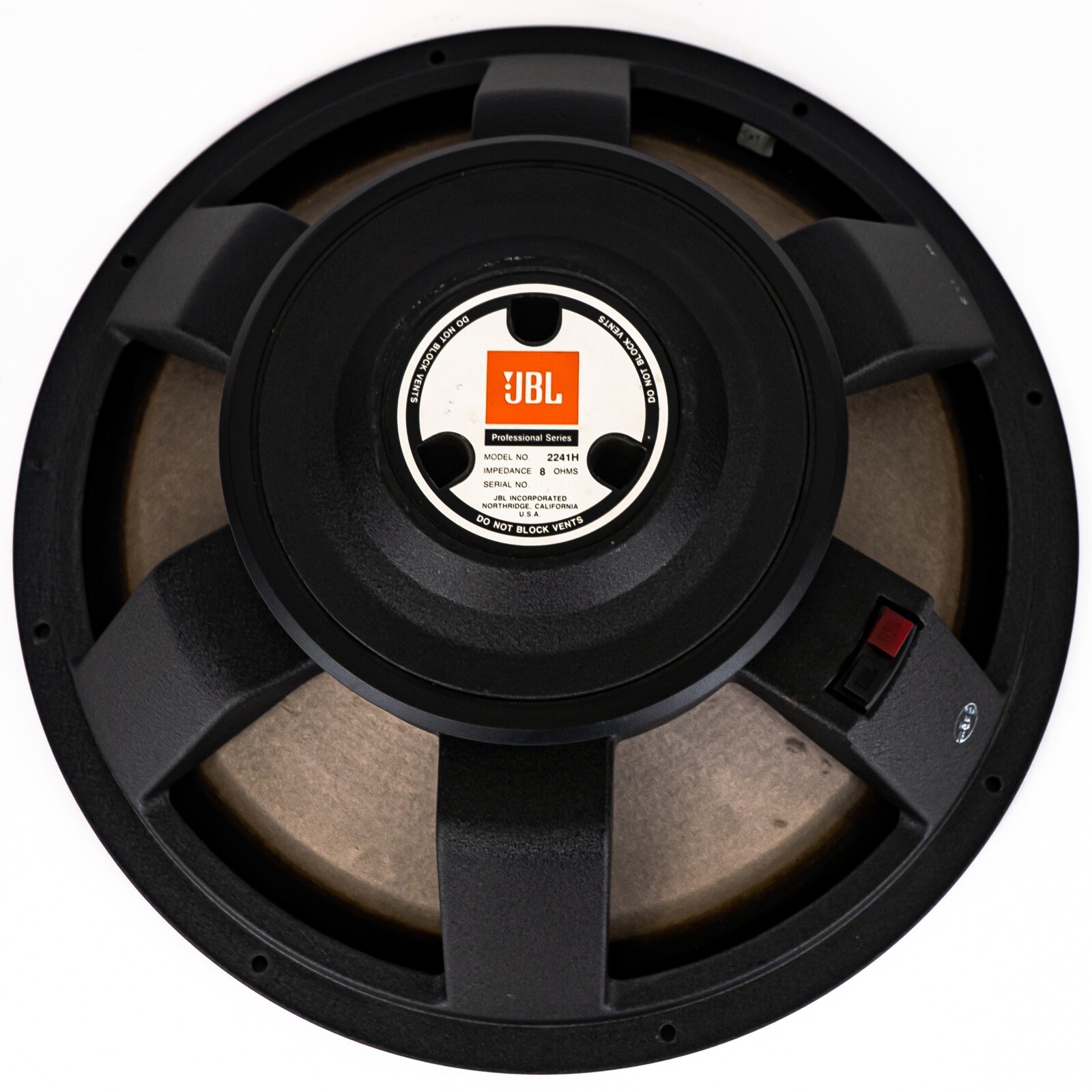 JBL 2241H プロフェッショナルスピーカージャンク品